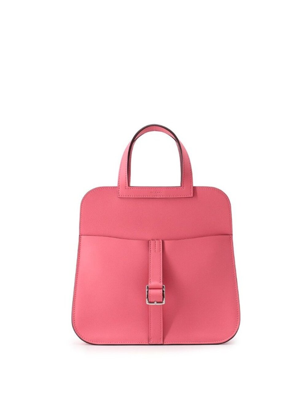 Hermes Handbag Halzan Mini Rose Azare Silver Swift 2-Way